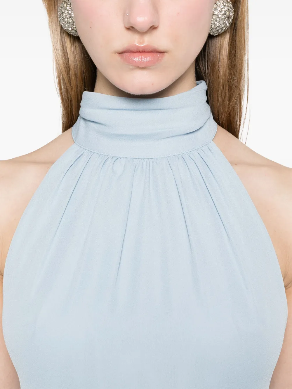 MALINA Fern mini-jurk Blauw