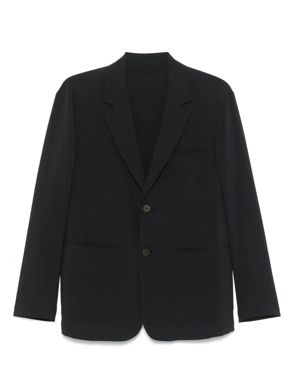 Emporio Armani Gestreepte blazer Blauw