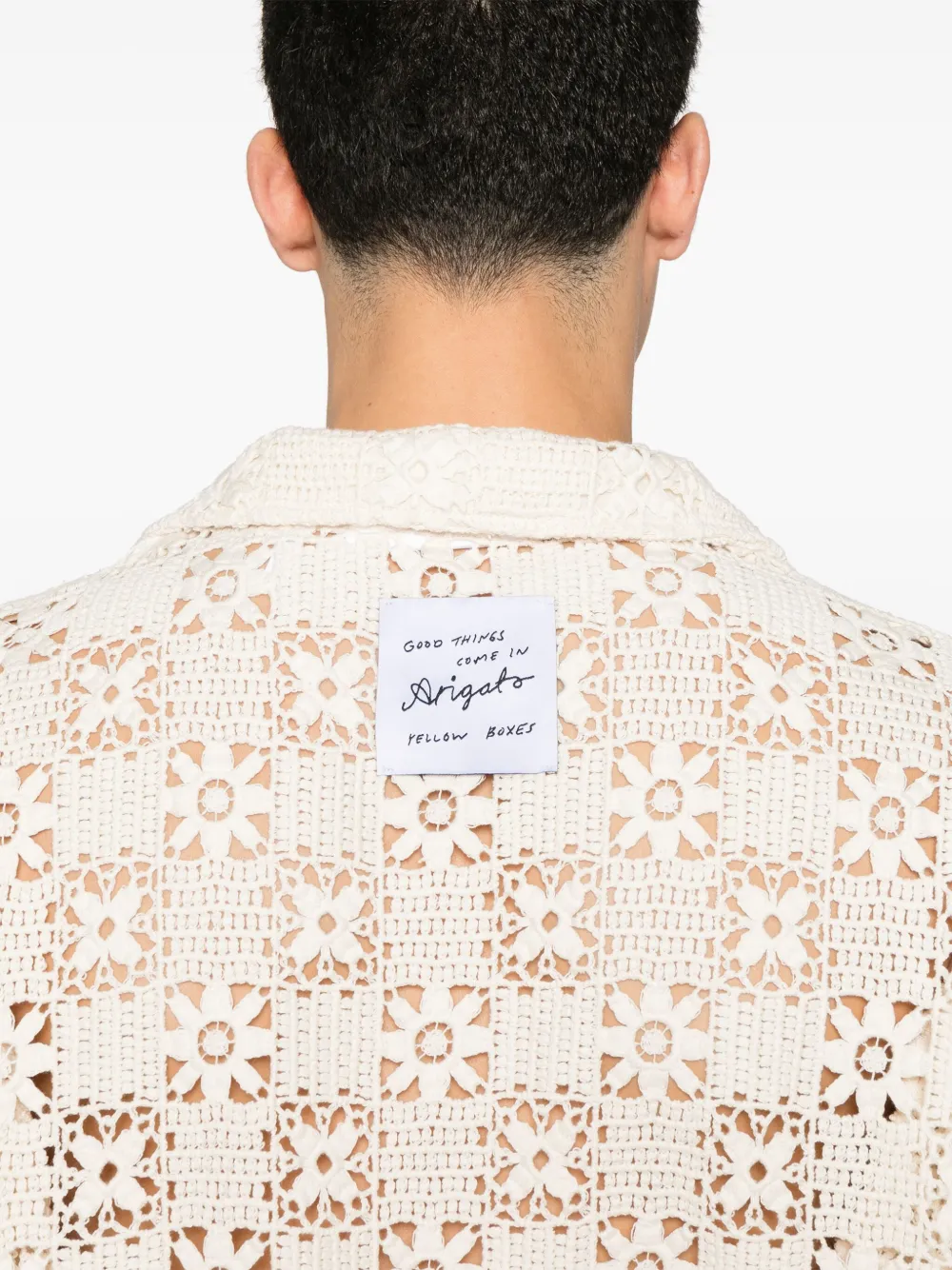 Axel Arigato Eren overhemd Beige