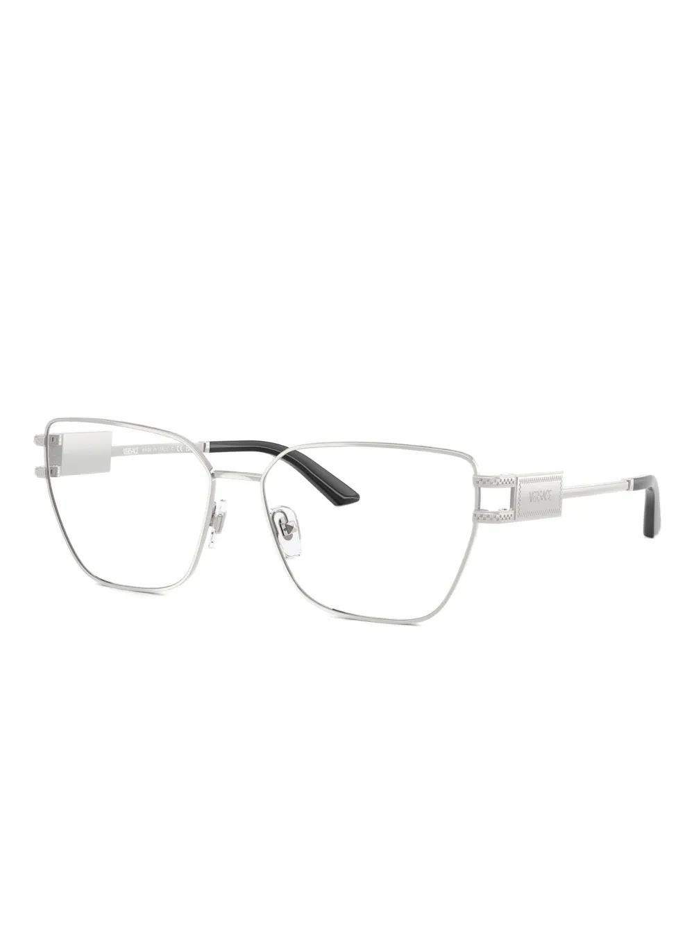 Versace Eyewear Bril met cat-eye montuur Grijs