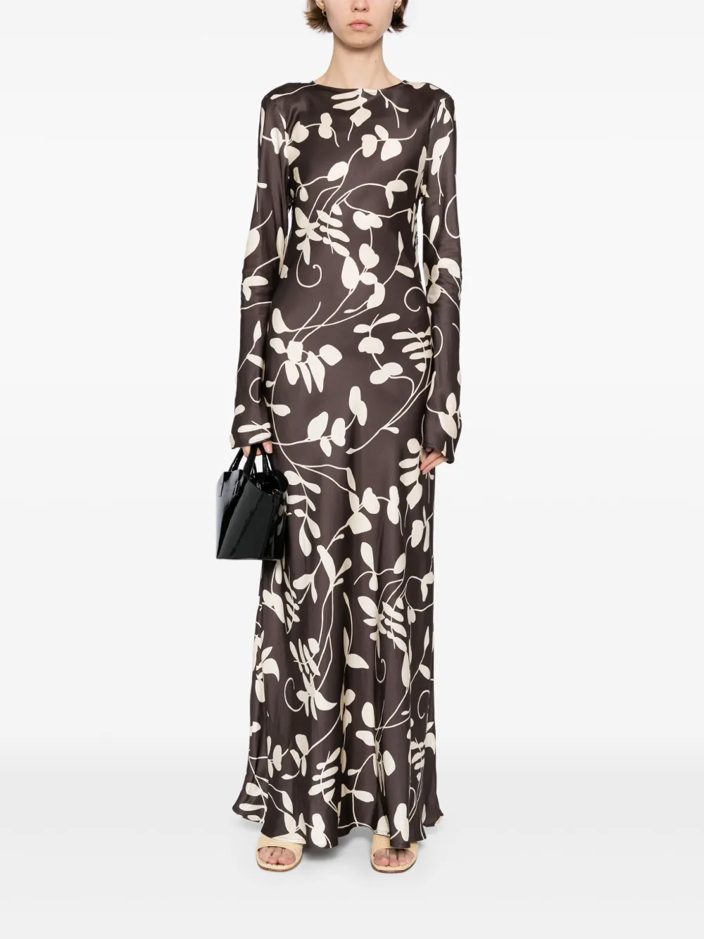 Faithfull the Brand Faroe maxi-jurk - Bruin