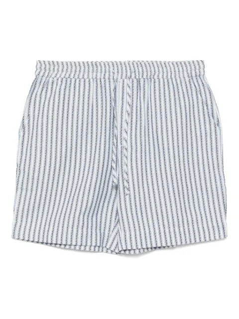 CHÉ Abelardo striped shorts