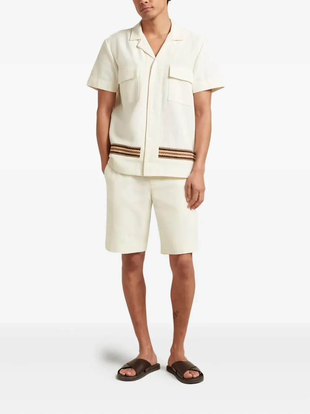 CHÉ cotton-linen shorts | Bermuda Shorts | Image 2