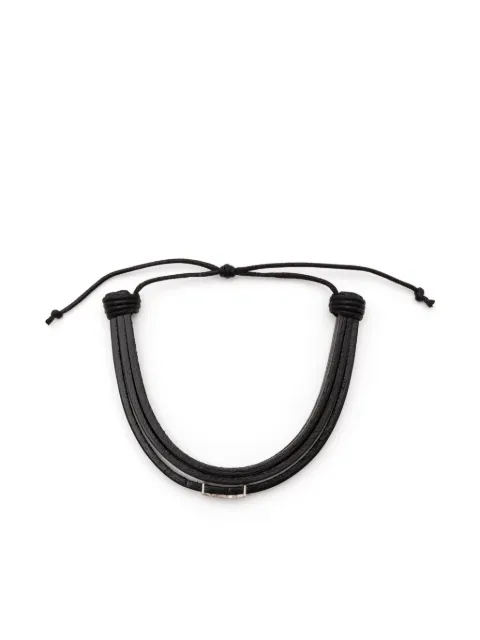 Saint Laurent leather bracelet