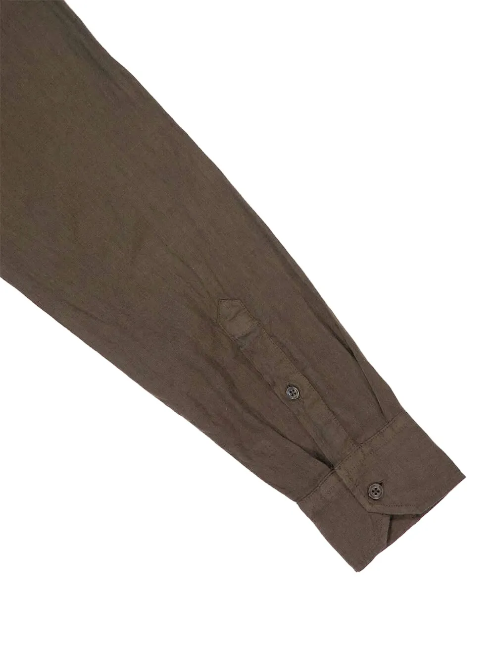 Frescobol Carioca Linnen overhemd Bruin