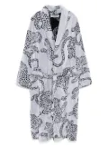 Desmond & Dempsey The Jag Cream towel robe - Neutrals
