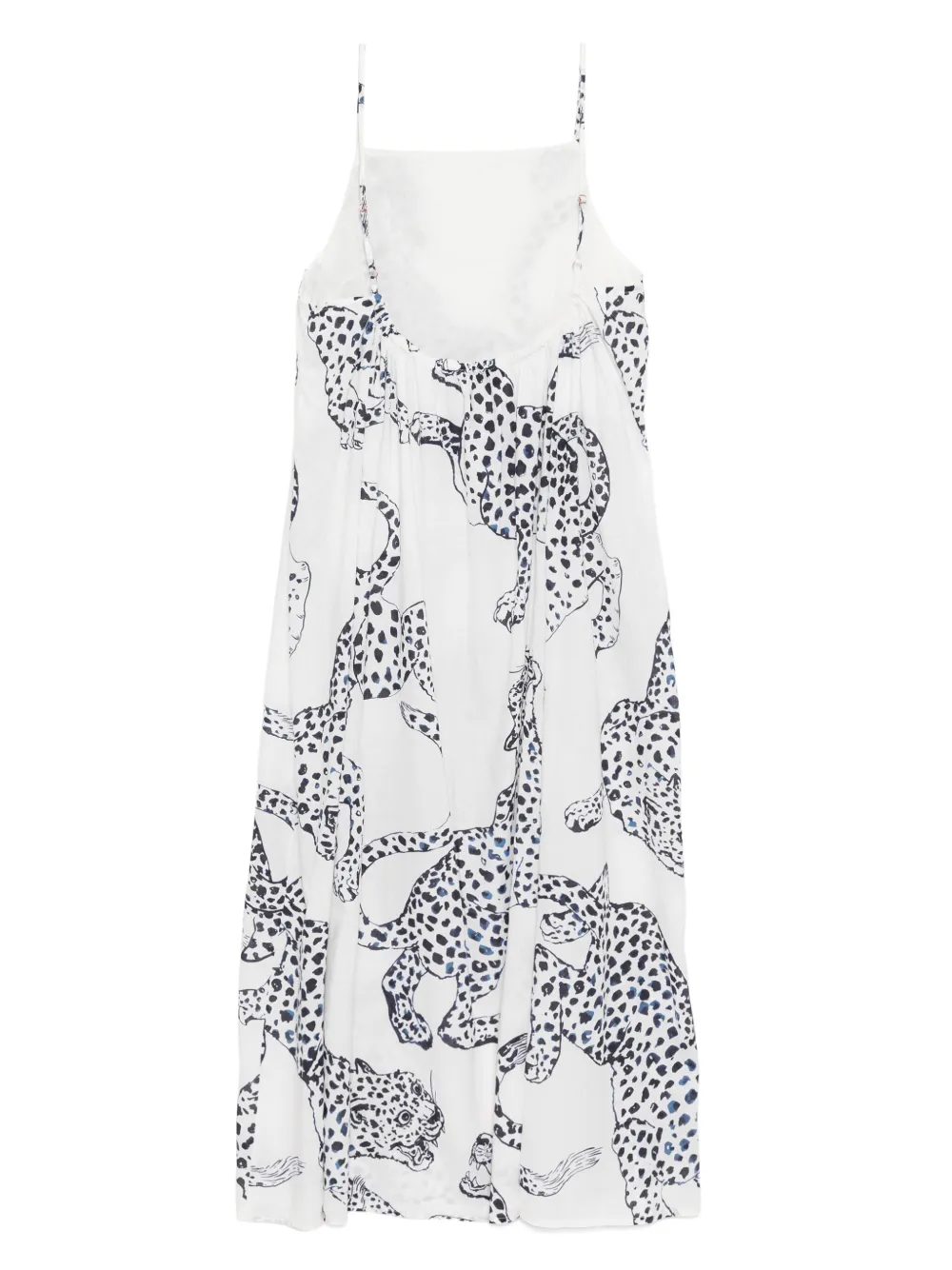 Desmond & Dempsey The Jag Cream pyjama Beige