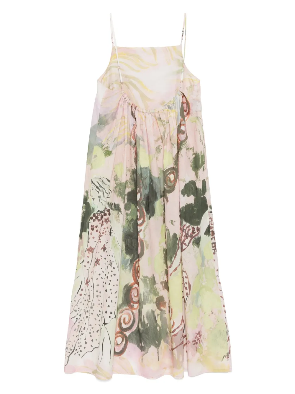 Desmond & Dempsey Dreamland pyjama Roze