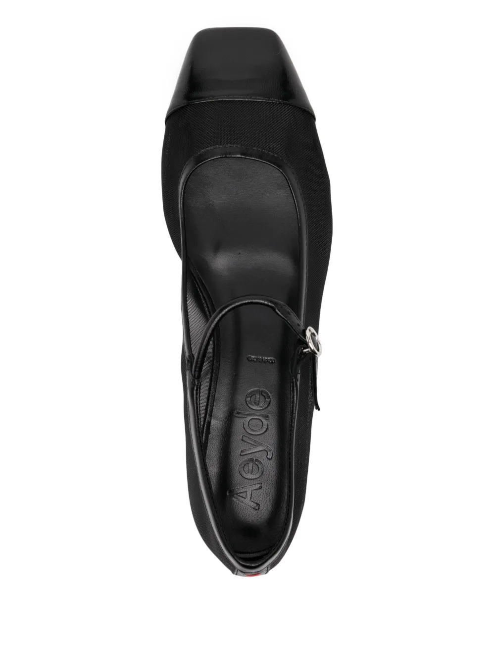 Aeyde Uma Mary-Jane ballerina shoes Black
