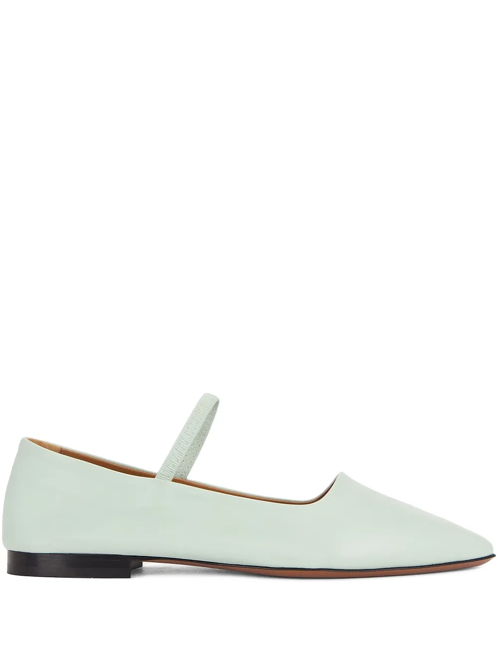 ATP Atelier Petina ankle-strap ballet flats Green