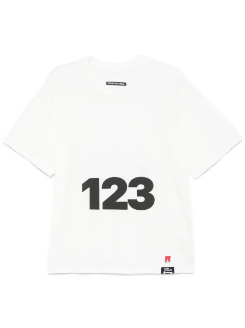 RRR123 logo-print T-shirt