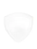knindustrie Fusion triangular plate (31cm) - White