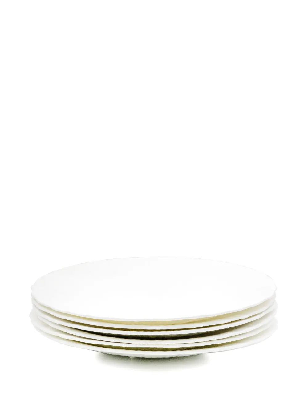 knindustrie Leaves plates (set of six) | blanco | Image 1