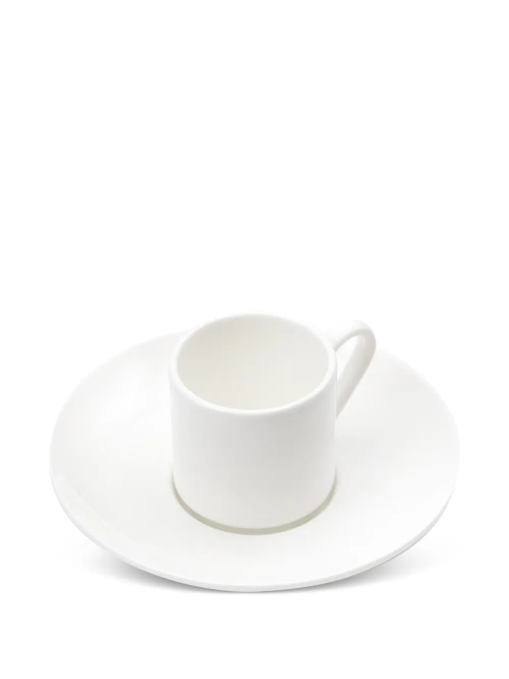 Knindustrie Reggia Coffee Cups (set Of Six) In White