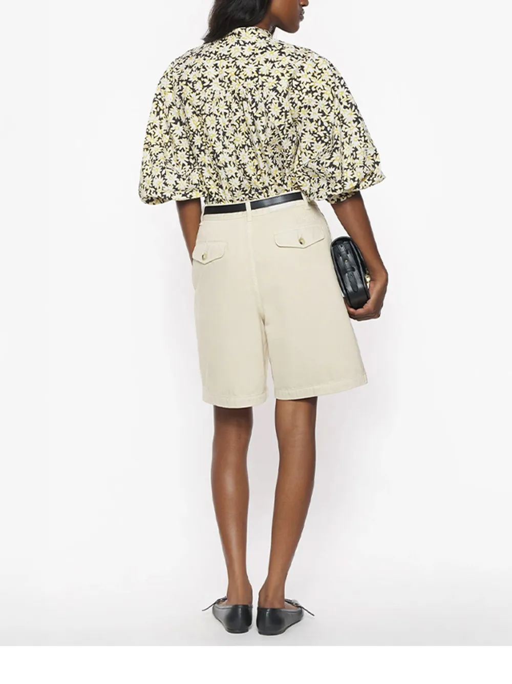MAISON KITSUNÉ FLORAL-PRINT SHIRT