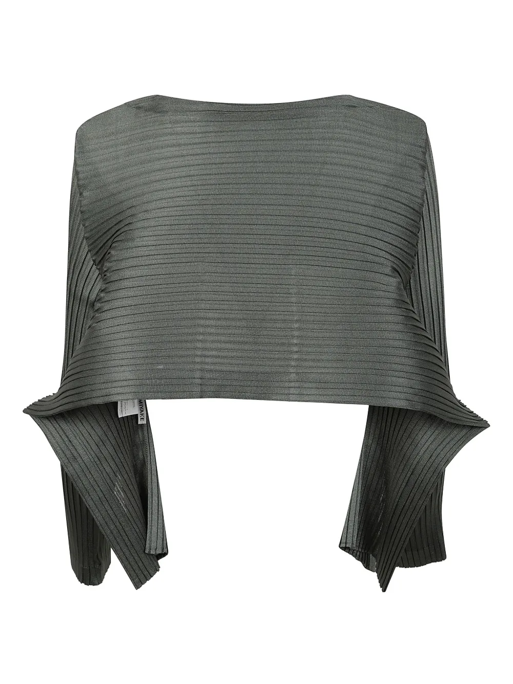 Issey Miyake Flared vest Blauw