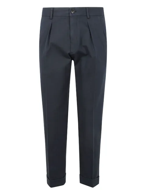 Incotex cotton straight-leg trousers