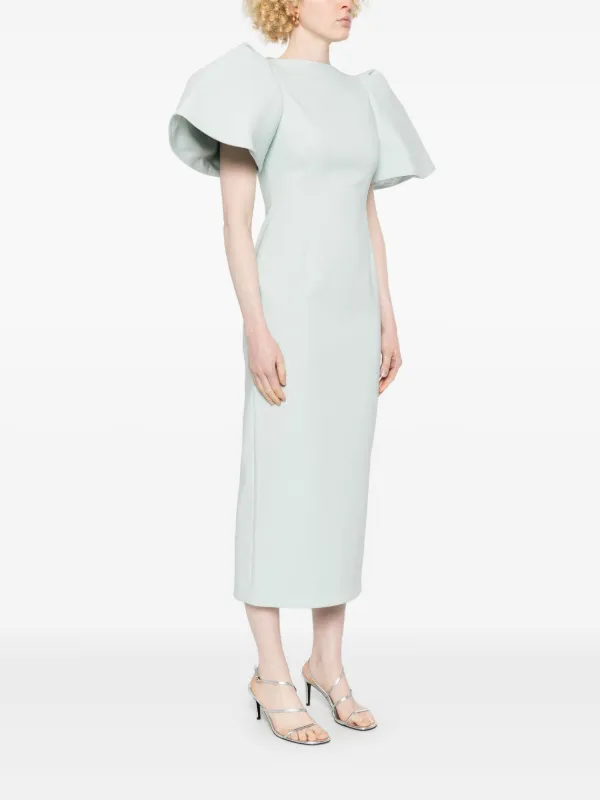 maeve knit midi dress Maeve Rib Knit Midi Dress Ashley blue – Hamilton Hatt