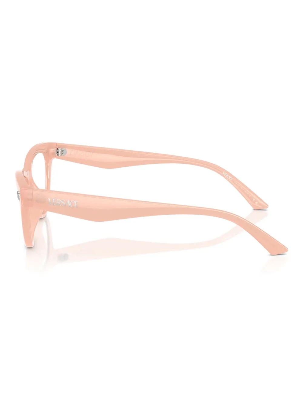 Versace Eyewear Bril met cat-eye montuur Roze