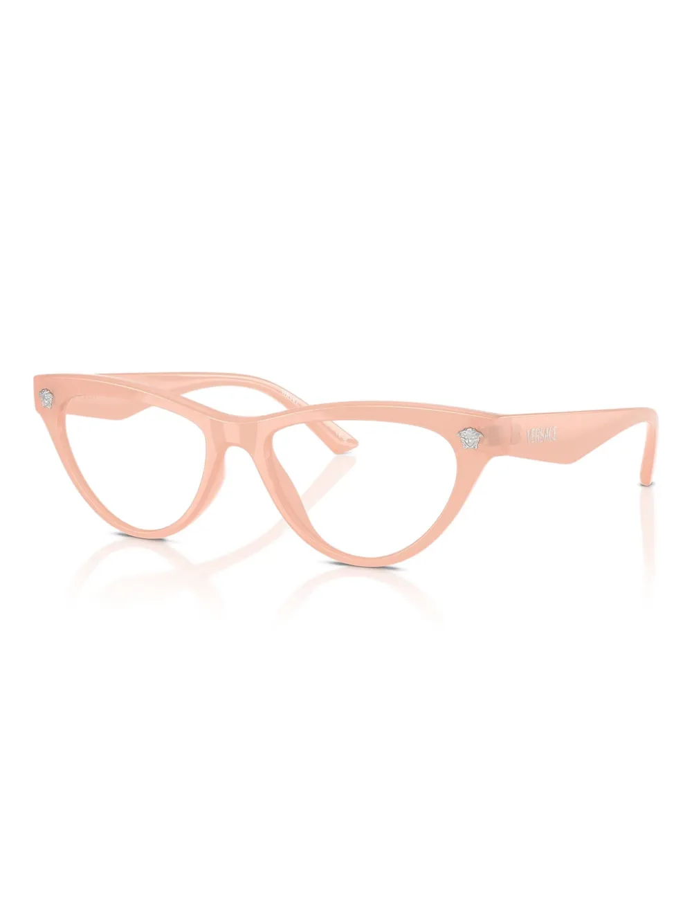 Versace Eyewear Bril met cat-eye montuur Roze