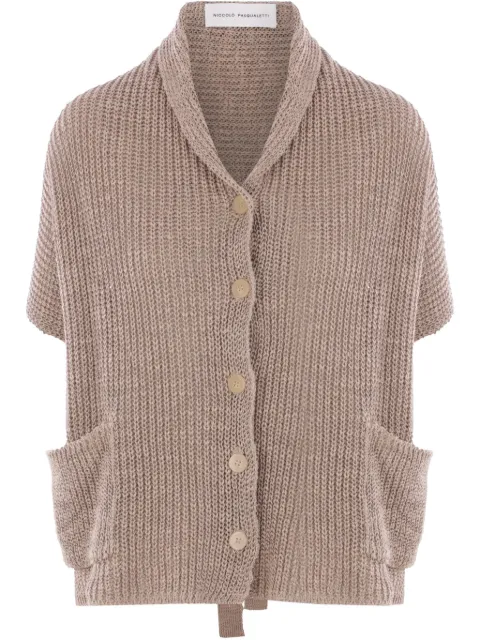 Niccolò Pasqualetti Cardigan de algodão