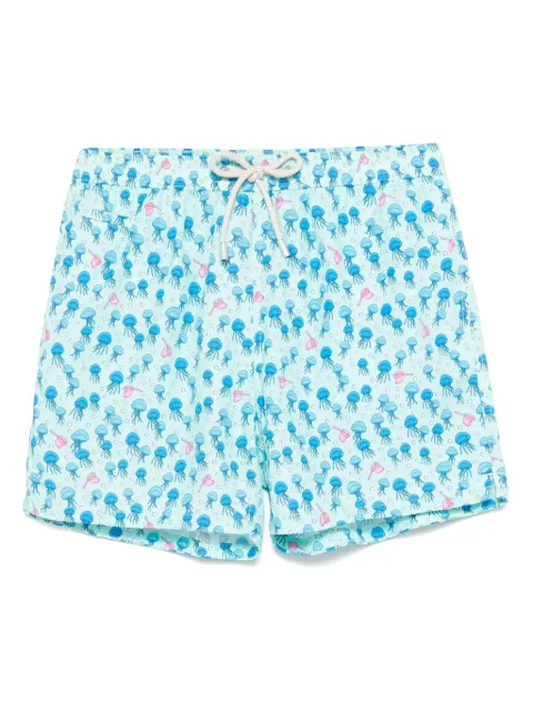 MC2 Saint Barth Trap Squidly-print swim shorts