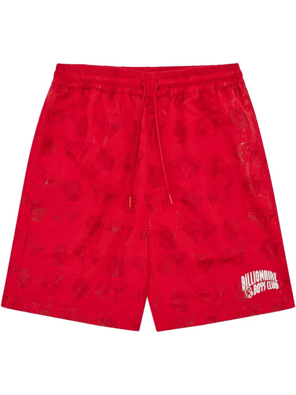 Billionaire Boys Club Shorts met logoprint Rood