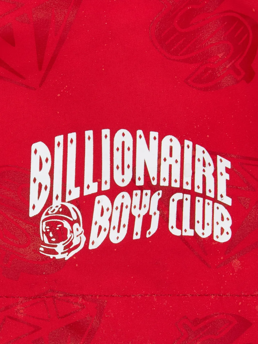 Billionaire Boys Club Shorts met logoprint Rood