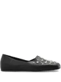 Vic Matie stud-embellished ballerinas - Black
