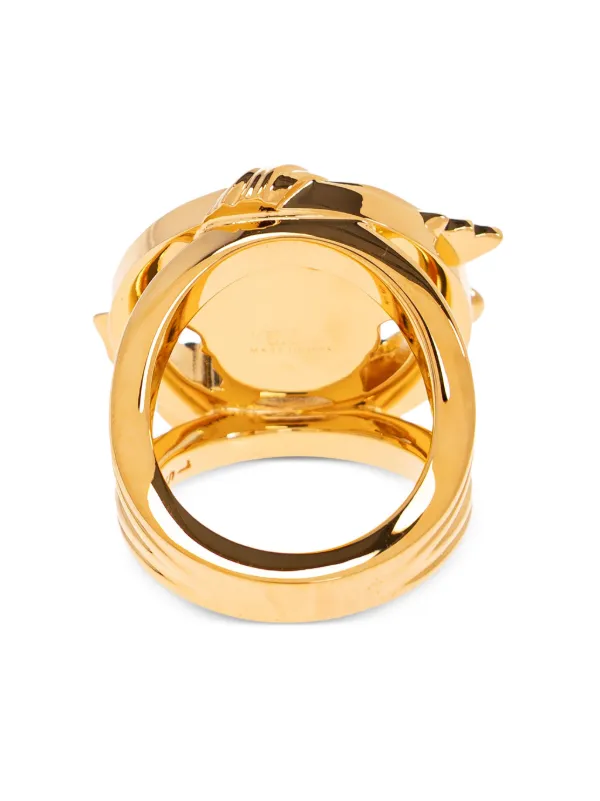 Versace Medusa Barocco Ring | Gold | FARFETCH Versace Medusa Barocco Ring | Gold | FARFETCH