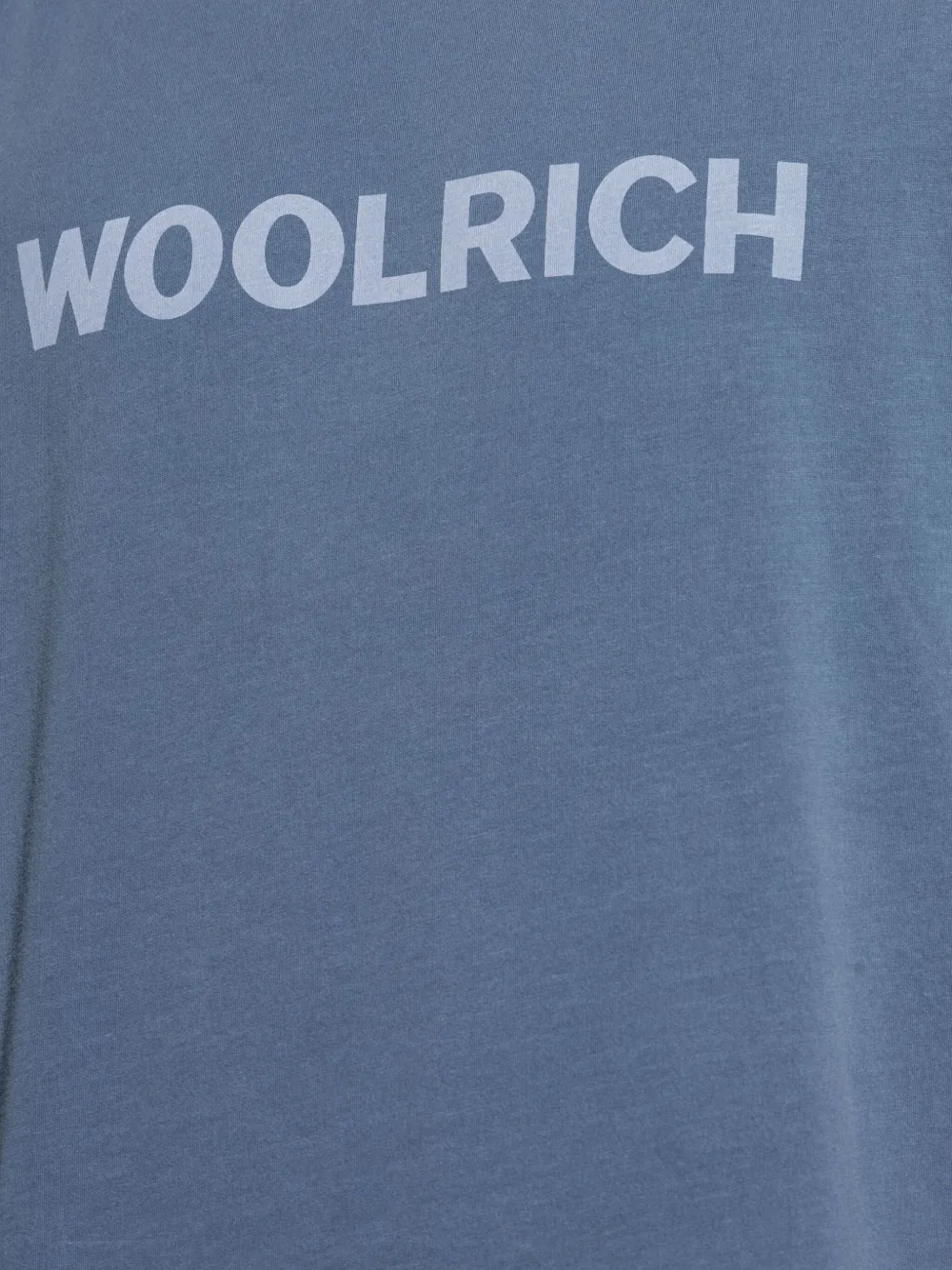 Woolrich T-shirt met logo Blauw