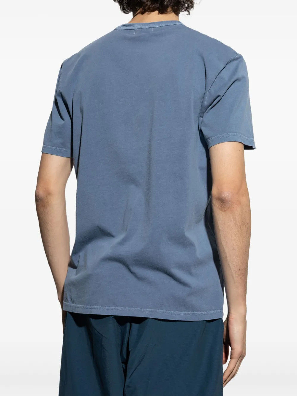 Woolrich T-shirt met logo Blauw
