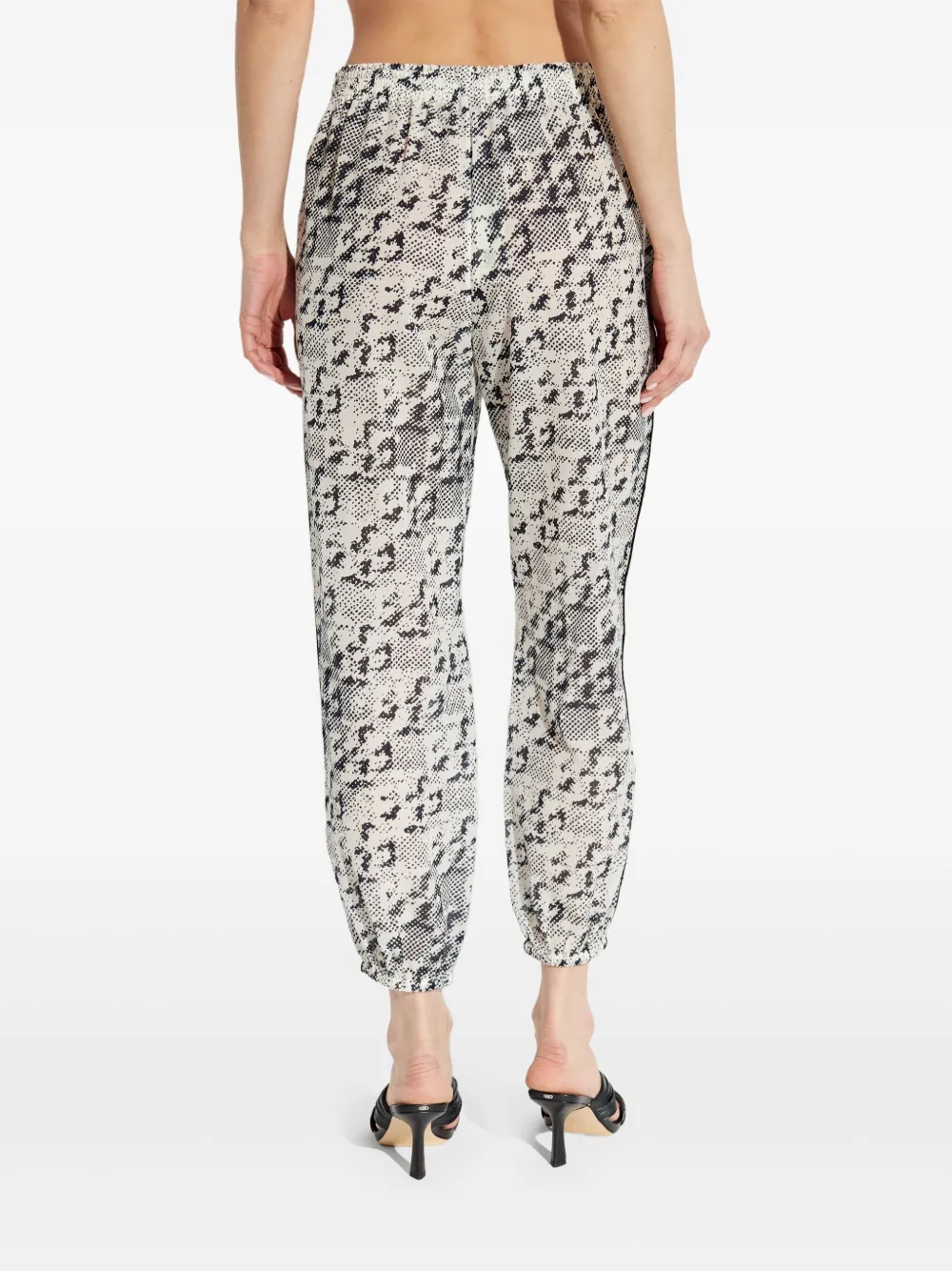 Tory Burch Broek met print Wit