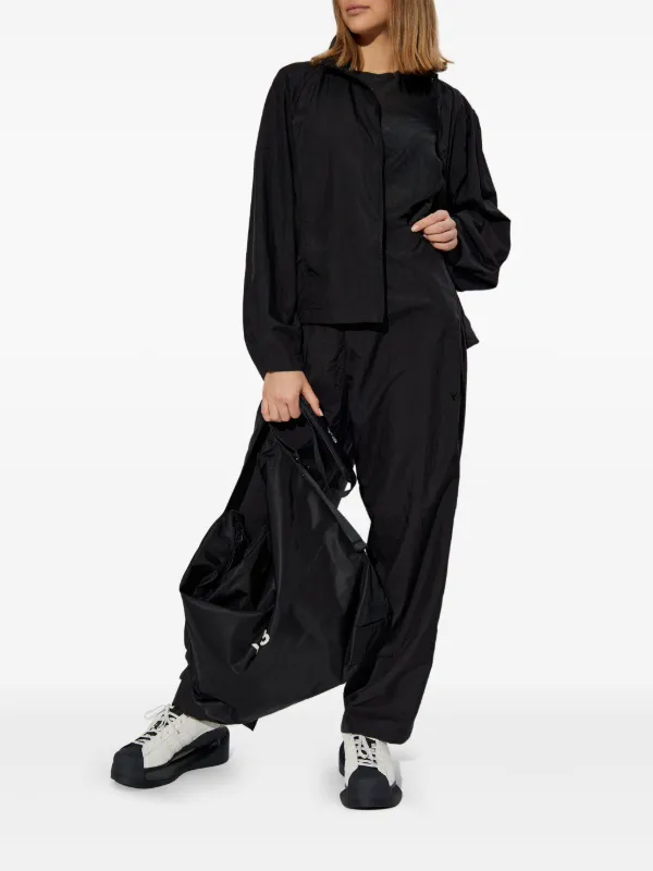 [chem様] 2013aw Y-3 cotton/pu zip jacket Y-3 Lightweight zip-up Jacket | Black | FARFETCH RO