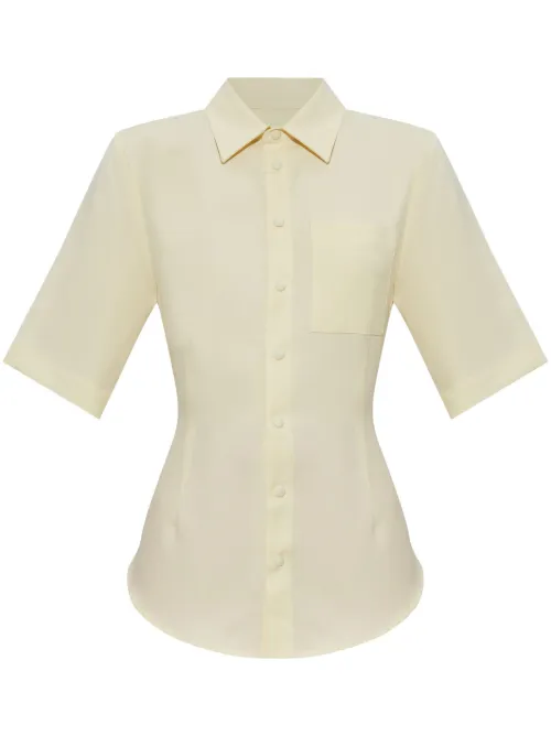 Chemise en laine vierge - AMI Paris - Modalova