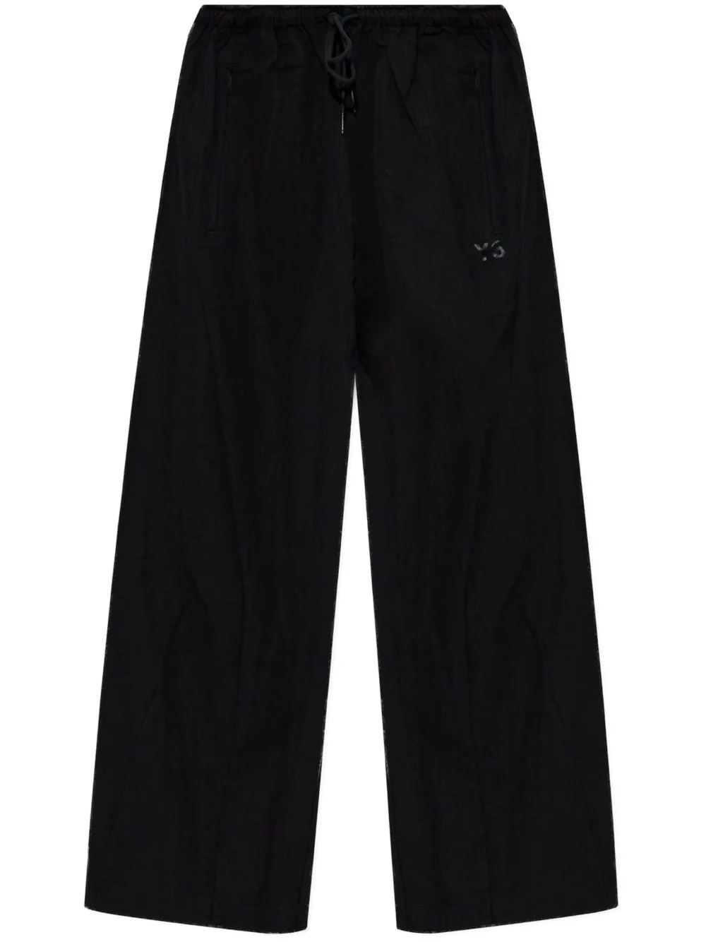 elasticated cropped trousers