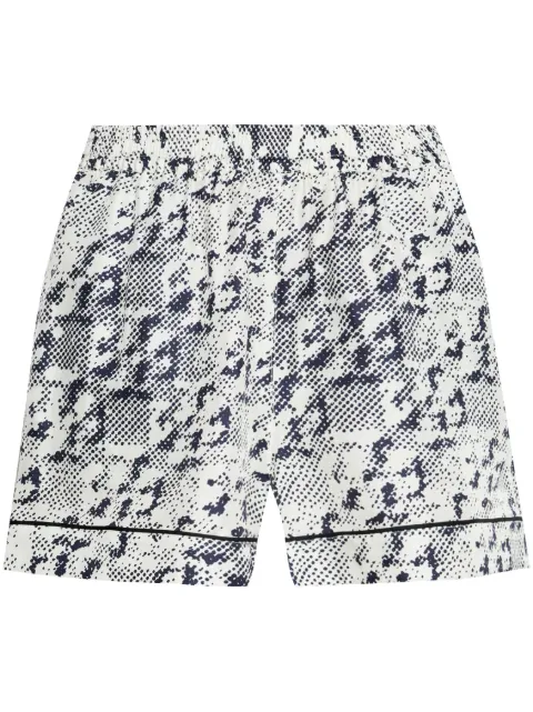 Tory Burch shorts con detalles estampados
