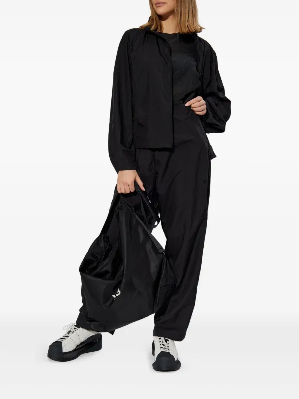 Y-3 ロングスリーブ メッシュトップ | ブラック | FARFETCH JP