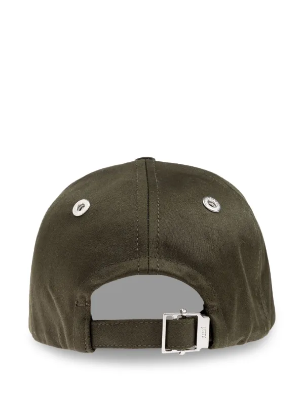 HAZELNUT Brown Cotton Ami De Coeur Embroidery Cap | AMI PARIS