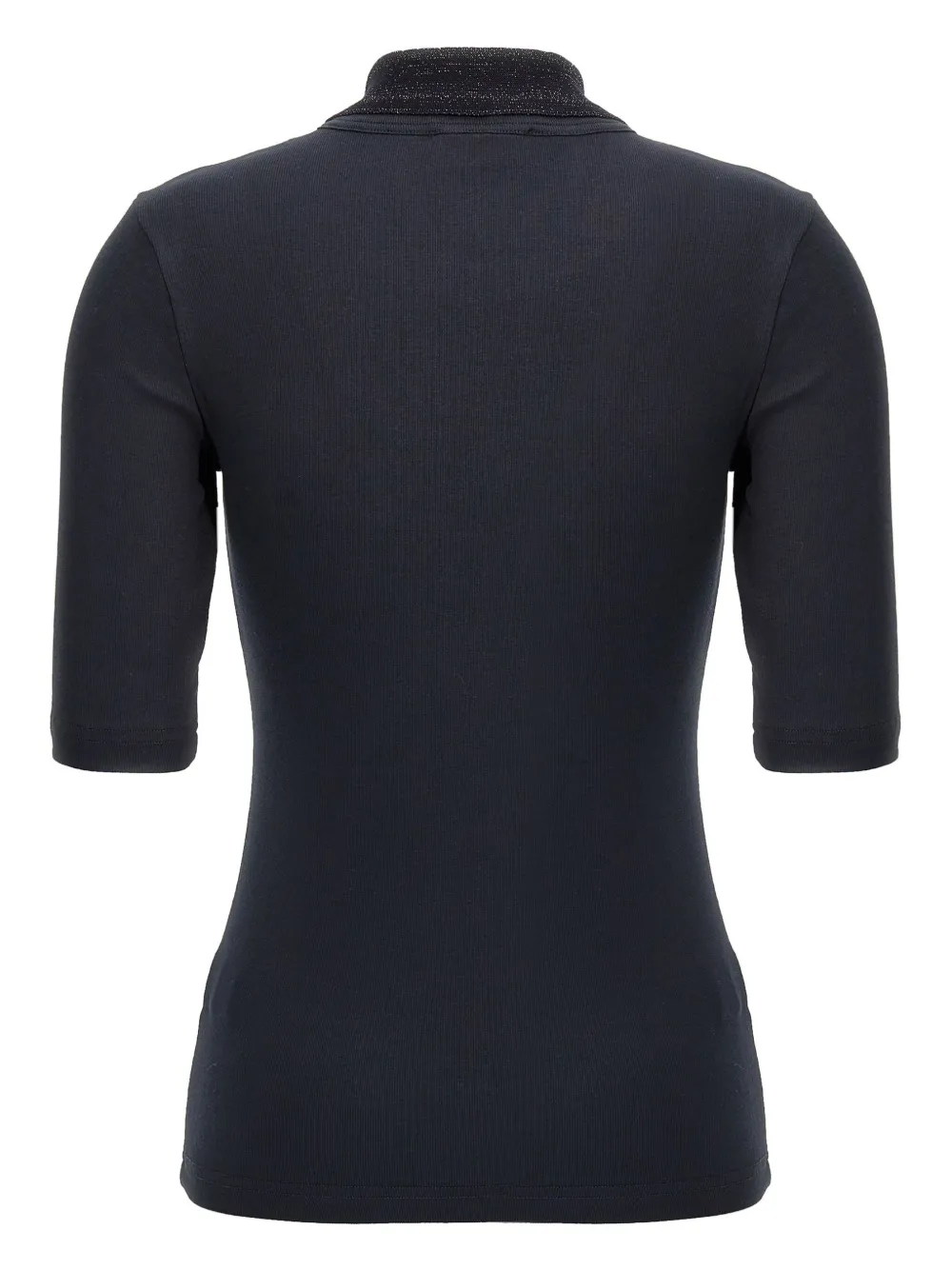 Fabiana Filippi T-shirt met polokraag Blauw