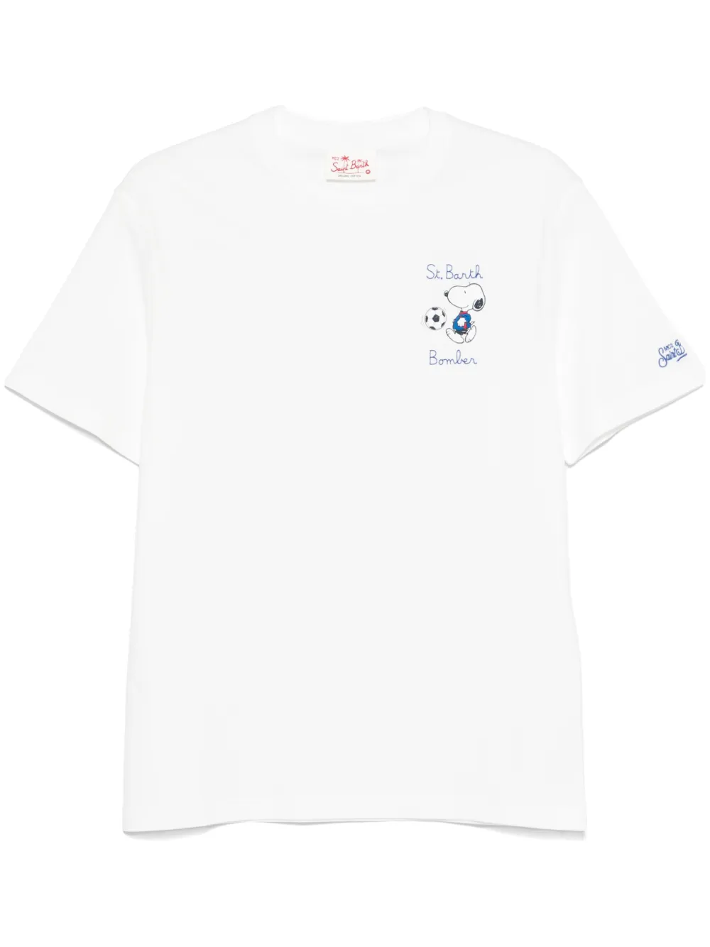 MC2 Saint Barth x Peanuts Snoopy Bomber-print T-shirt