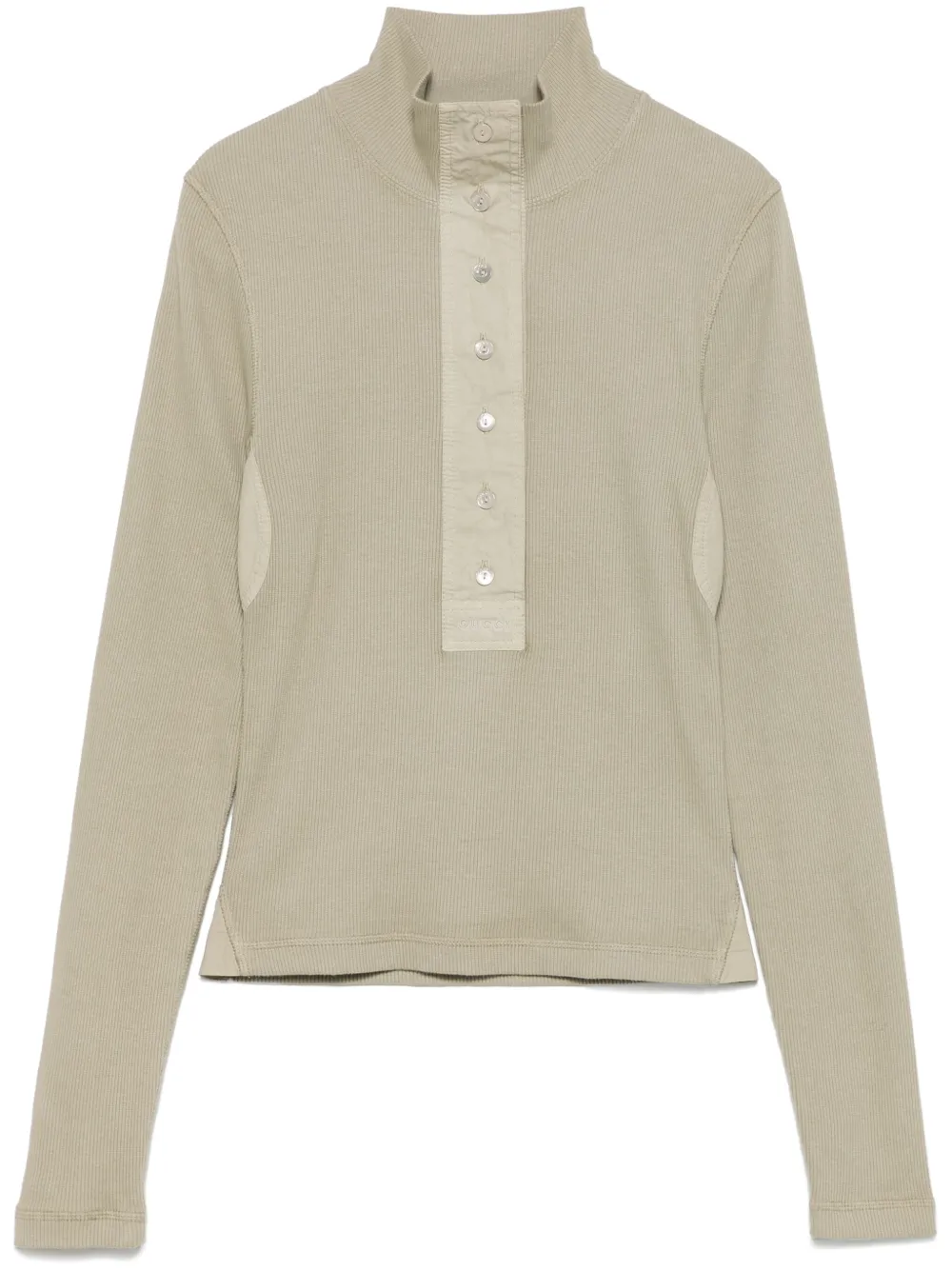 Gucci playera tejida de canalé | neutro | Image 1