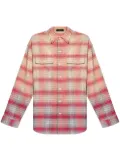 R13 checked shirt - Pink