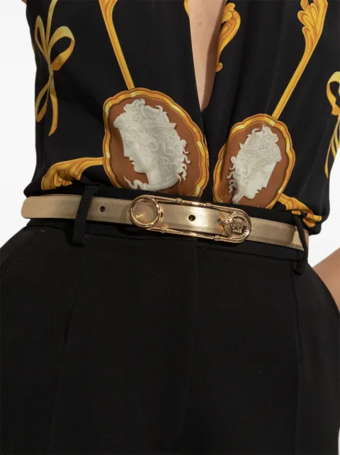 Versace leather belt 10047921A14453 - 3