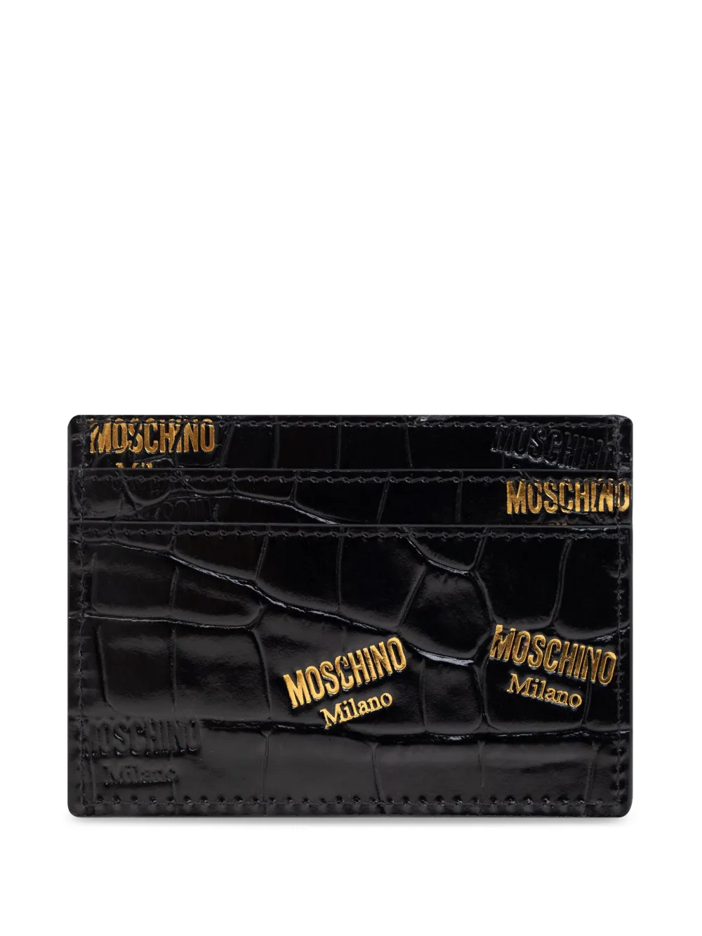 Moschino tarjetero con logo en relieve | Image 2