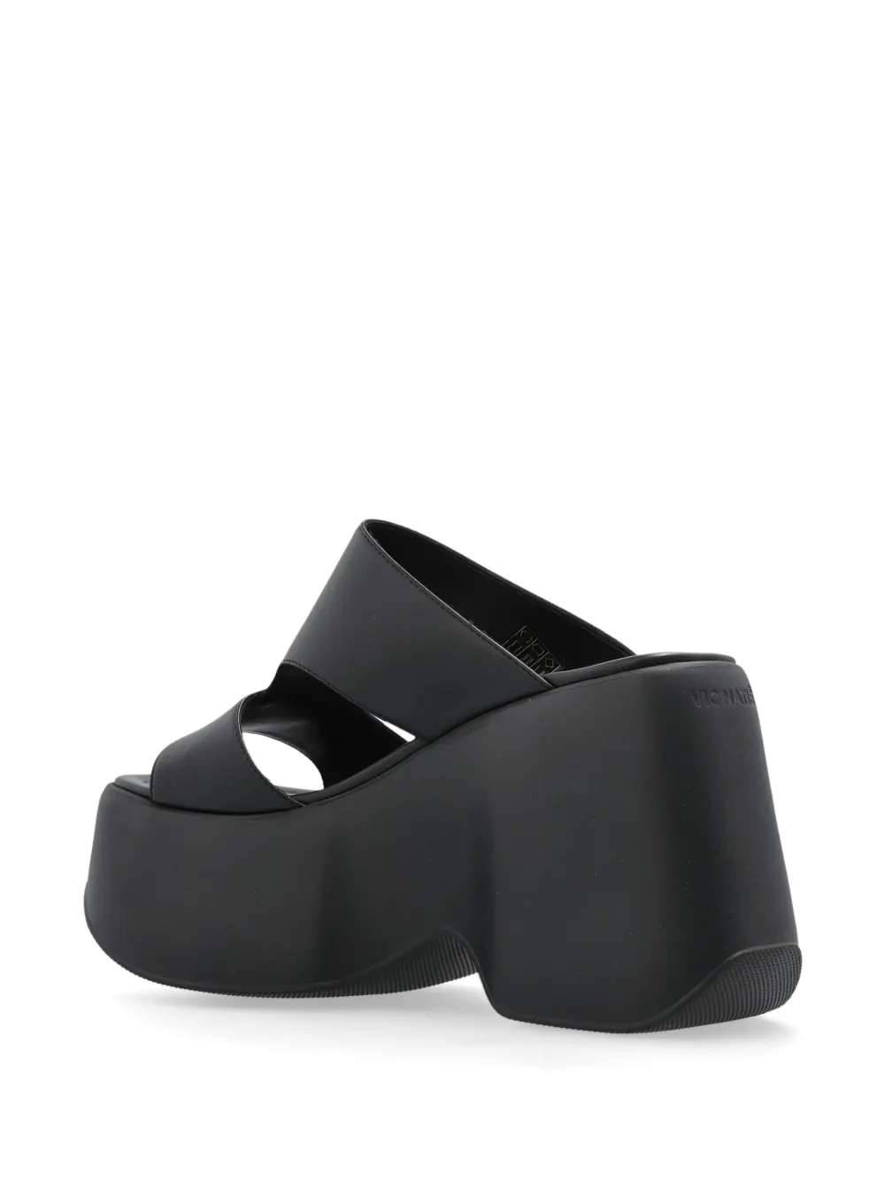 Vic Matie 110mm Yoko sandals Black