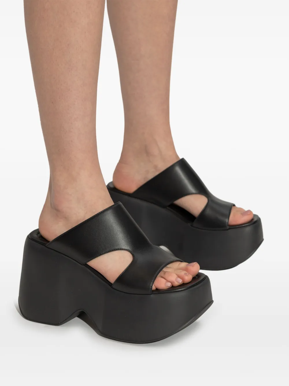 Vic Matie 110mm Yoko sandals Black