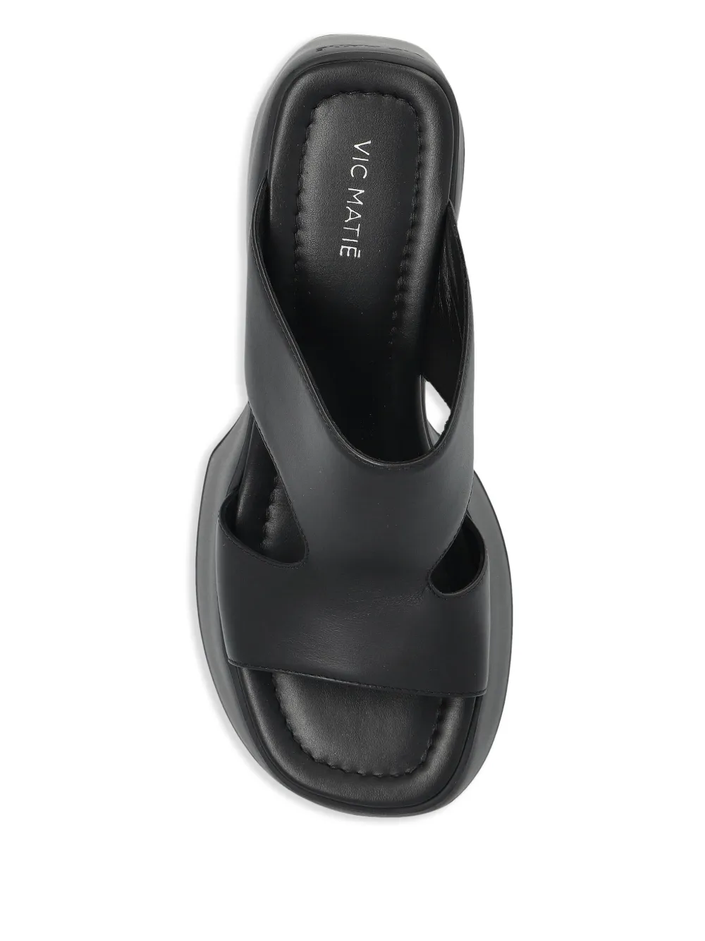 Vic Matie 110mm Yoko sandals Black