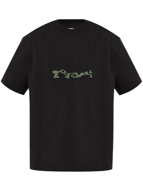 ROA playera con logo estampado