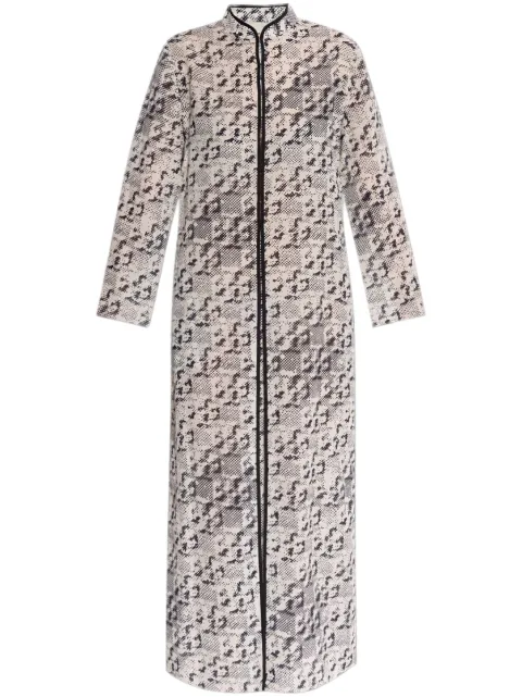 Tory Burch vestido midi con motivo